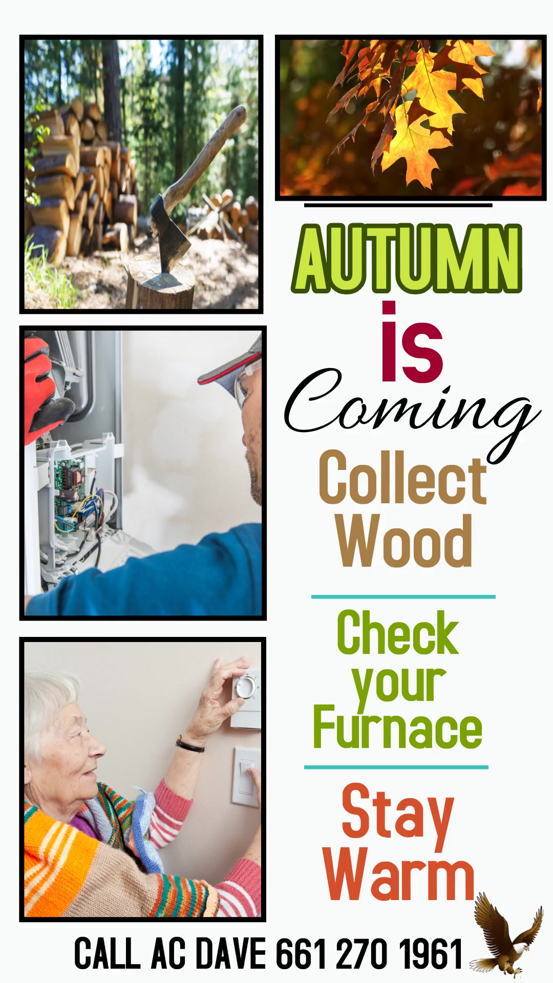 Cooler days are on the way