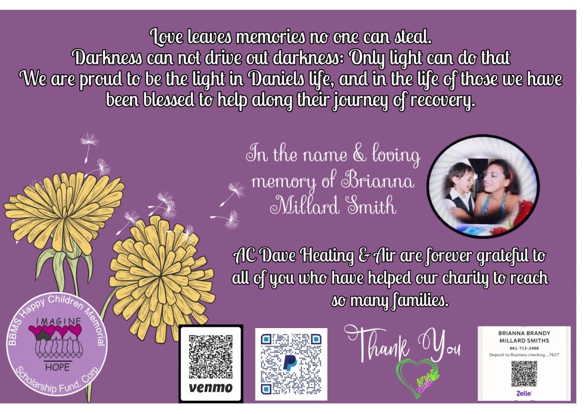 Our lives were forever changed